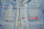 Vintage 1990s Get Your Kicks Denim Jean Jacket