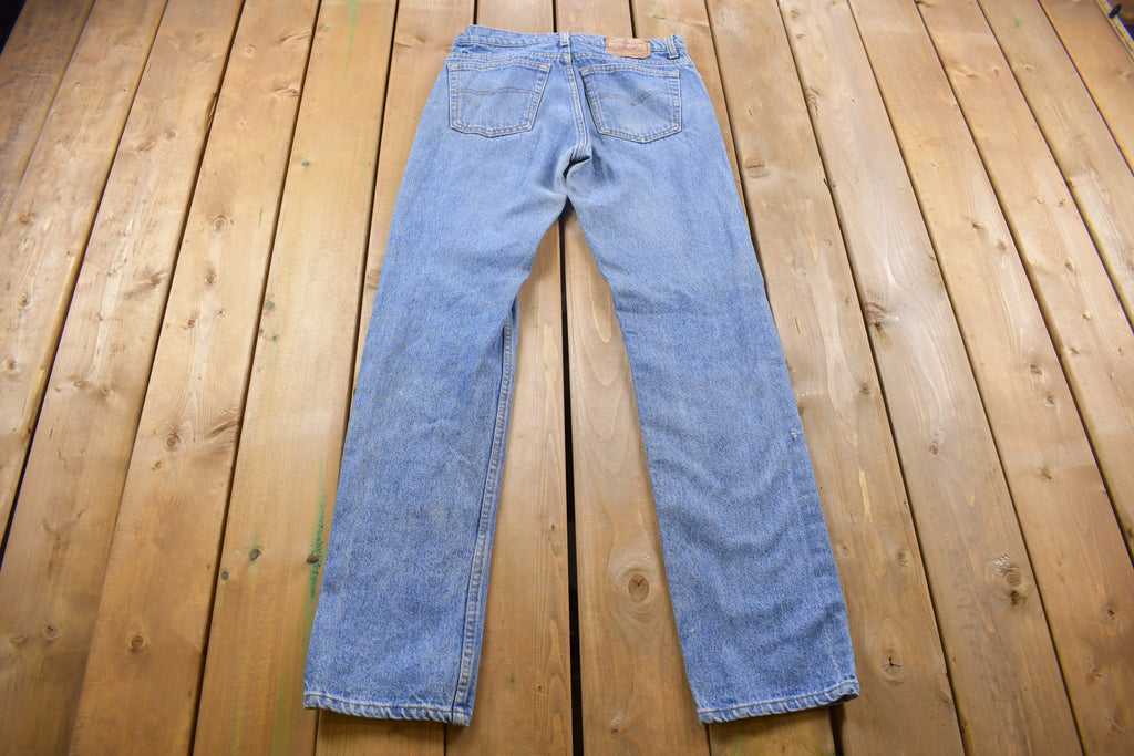 Vintage 1990s Levi's 505 Red Tab Jeans Size 32 x 34