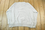 Vintage 1990s Trader Bay Knit Argyle Pattern Crewneck Sweater Mens Medium