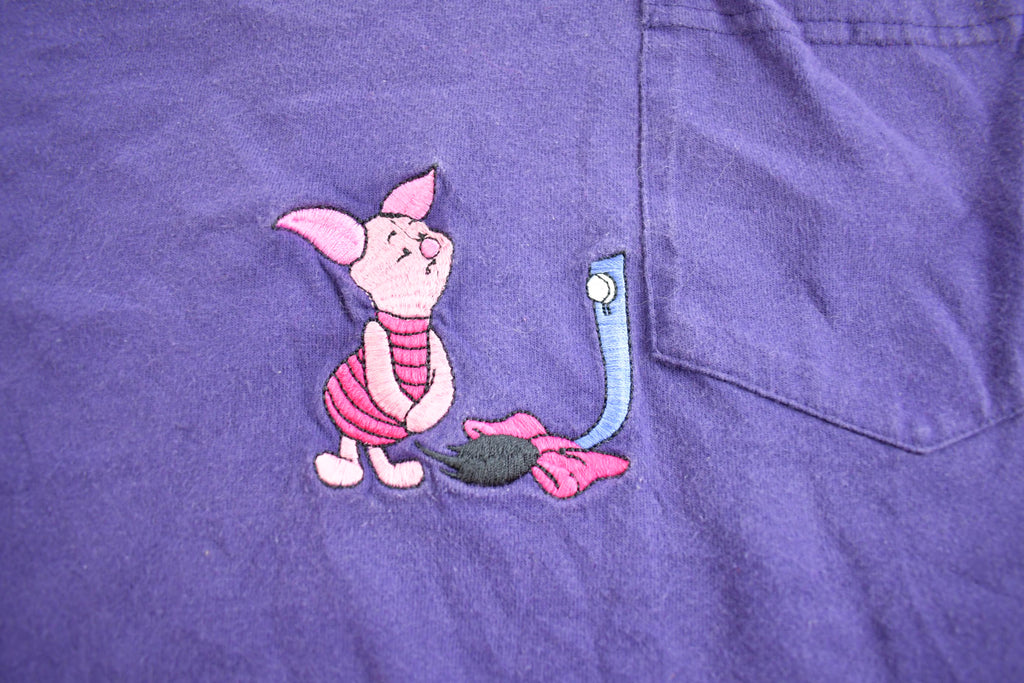 Vintage 1990s Winnie The Pooh Disney Store Piglet Eeyore Embroidered Disney Crewneck