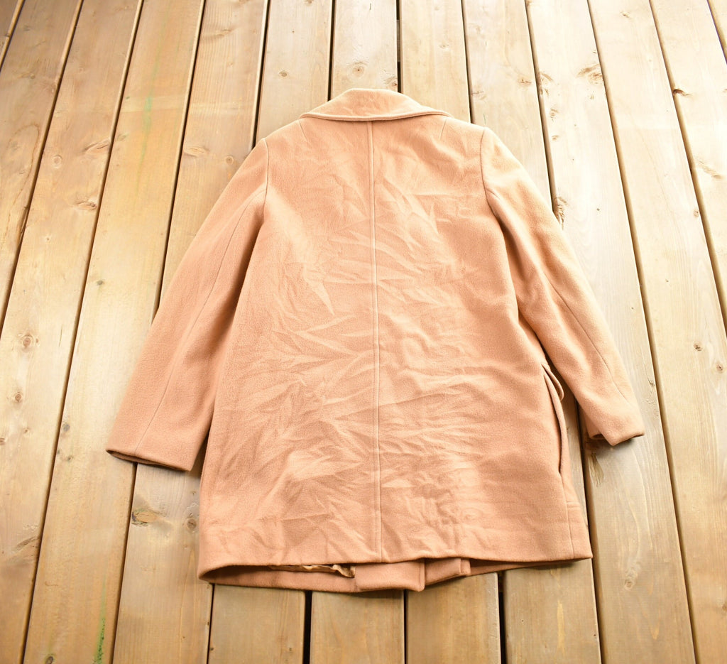 Vintage 1970s Mackintosh 100% Wool Button Up Jacket Made In USA