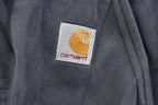 Vintage Y2K Distressed Carhartt Full Zip Fleece Lined Hoodie Sweatshirt