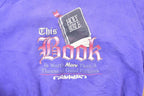 Vintage 1990s Holy Bible This Book Crewneck Sweatshirt  90s Crewneck  Made In USA  Streetwear  Embroidered