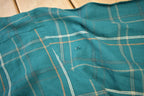 Vintage 1980s Blair Fines Menswear Button Up Flannel Shirt