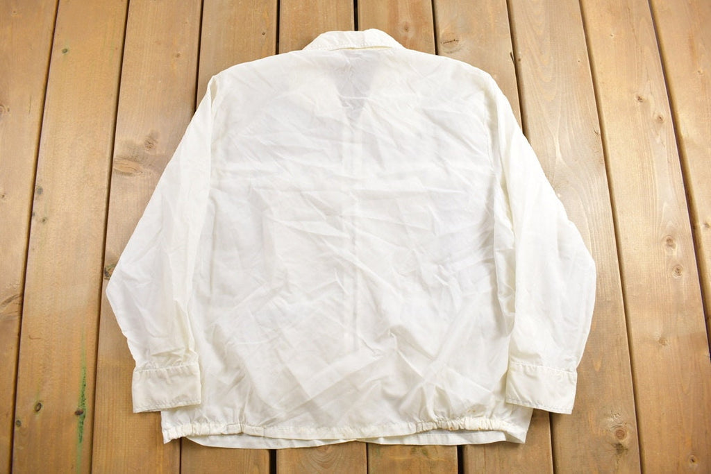 Vintage 1980s Triton Hall Windbreaker Jacket