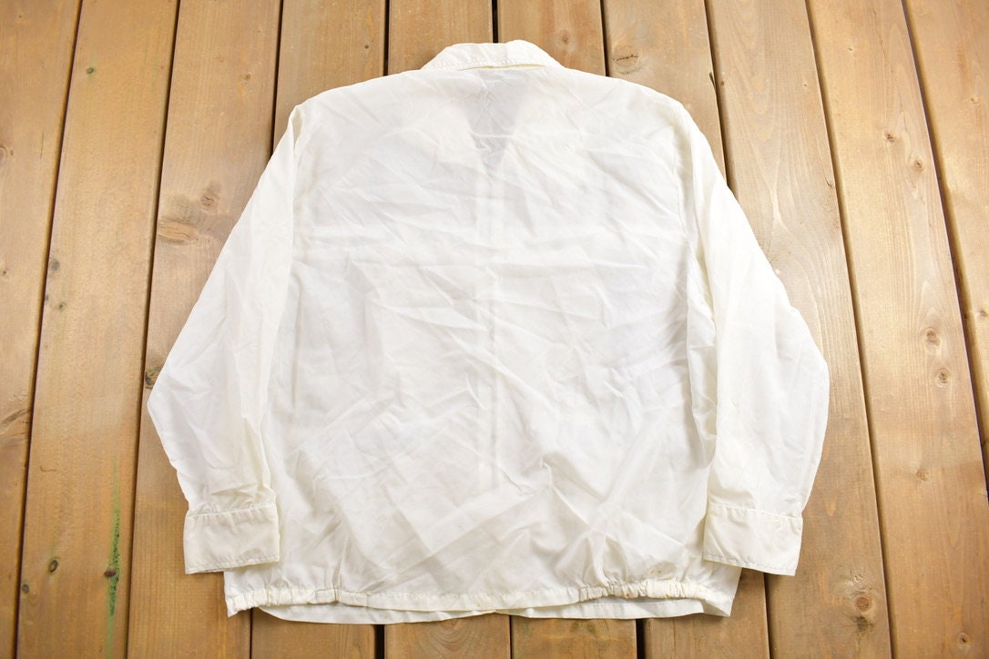 Vintage 1980s Triton Hall Windbreaker Jacket