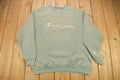 Vintage 1990s Champion Teal Crewneck Sweatshirt