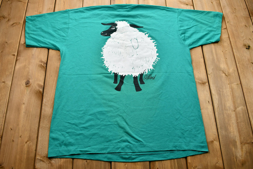 Vintage 1990s Big Sheep Graphic T-Shirt