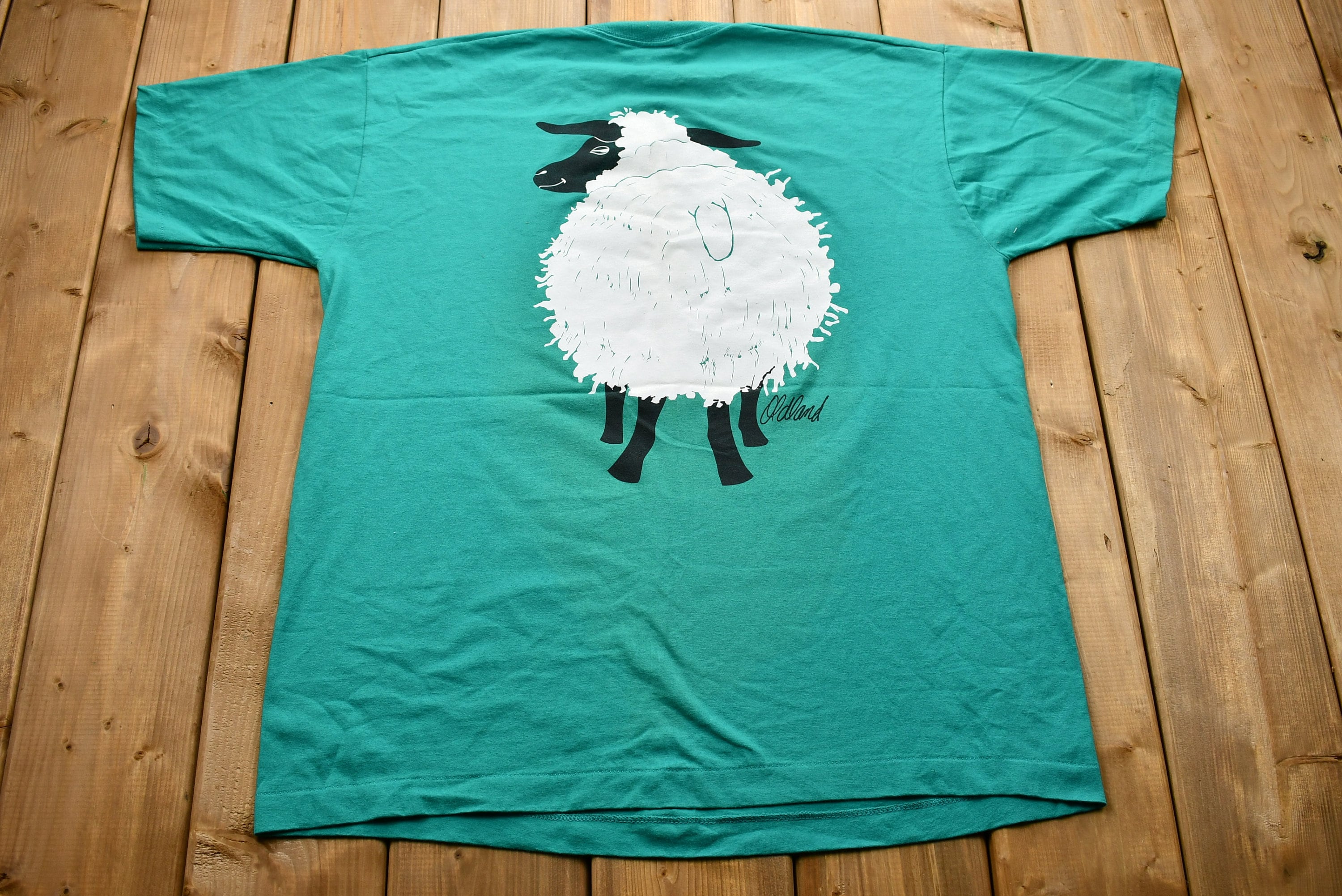 Vintage 1990s Big Sheep Graphic T-Shirt