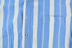 Vintage 1990s Denim Express Striped Button Up Shirt