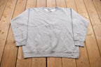 Vintage 1980s Converse Blank Grey Crewneck Sweatshirt