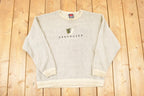 Vintage 1990s Vancouver Canada Embroidered Crewneck Sweatshirt Men's L