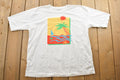 Vintage 1990s Sailboat And Palm Trees Souvenir T-Shirt