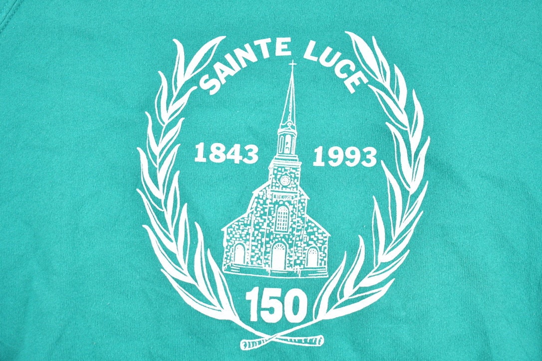 Vintage 1990s Sainte Luce Quebec Crewneck Sweatshirt