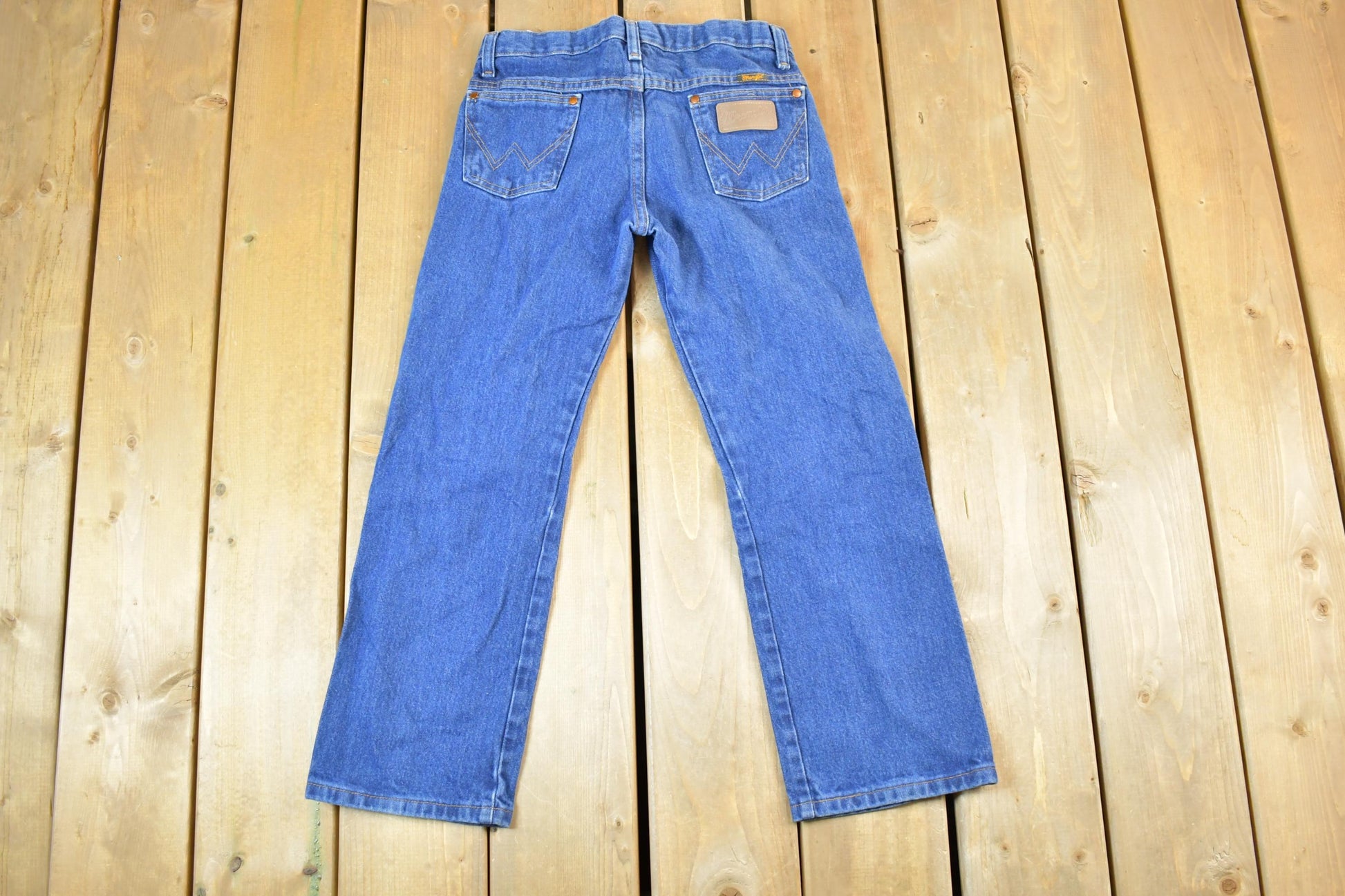 Vintage Y2K Youth Wrangler Cowboy Denim Jeans Size 28 x 24