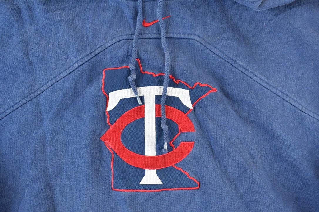 Vintage 1990s Nike Minnesota Twins MLB Hoodie Sweatshirt