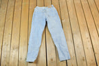 Vintage 1990s Gap Denim Womens Slim Fit Denim Jeans Size 28x27