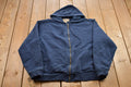 Vintage 1990s L.L. Bean Blank Zip Up Hoodie