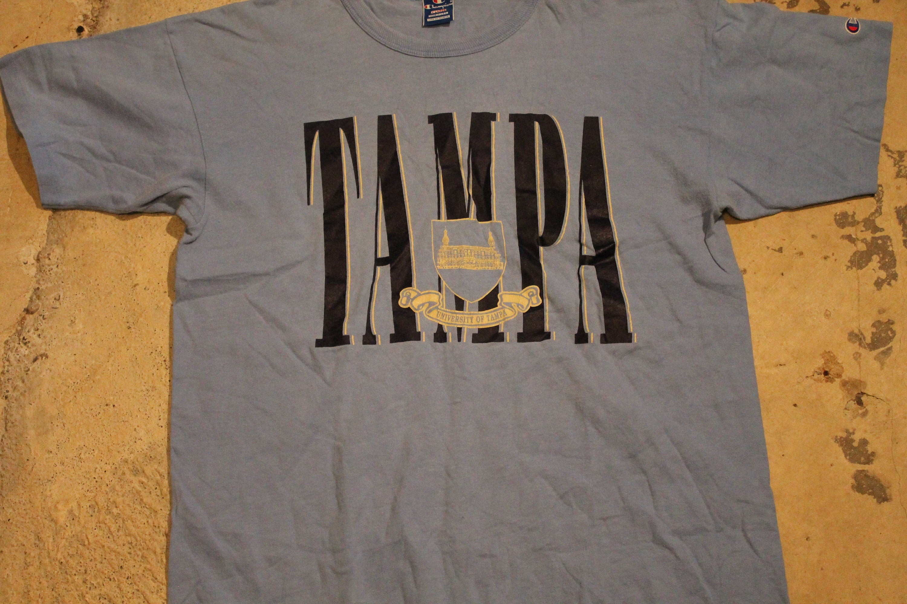 Vintage 1990s University Of Tampa Champion T Shirt