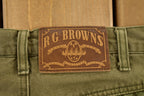 Vintage 1990's RG Brown's Khaki Pants 34 x 28.5