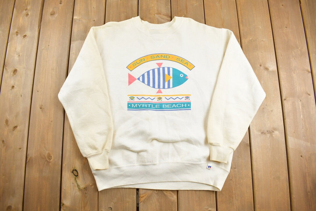 Vintage 1980s Myrtle Beach Crewneck Sweatshirt