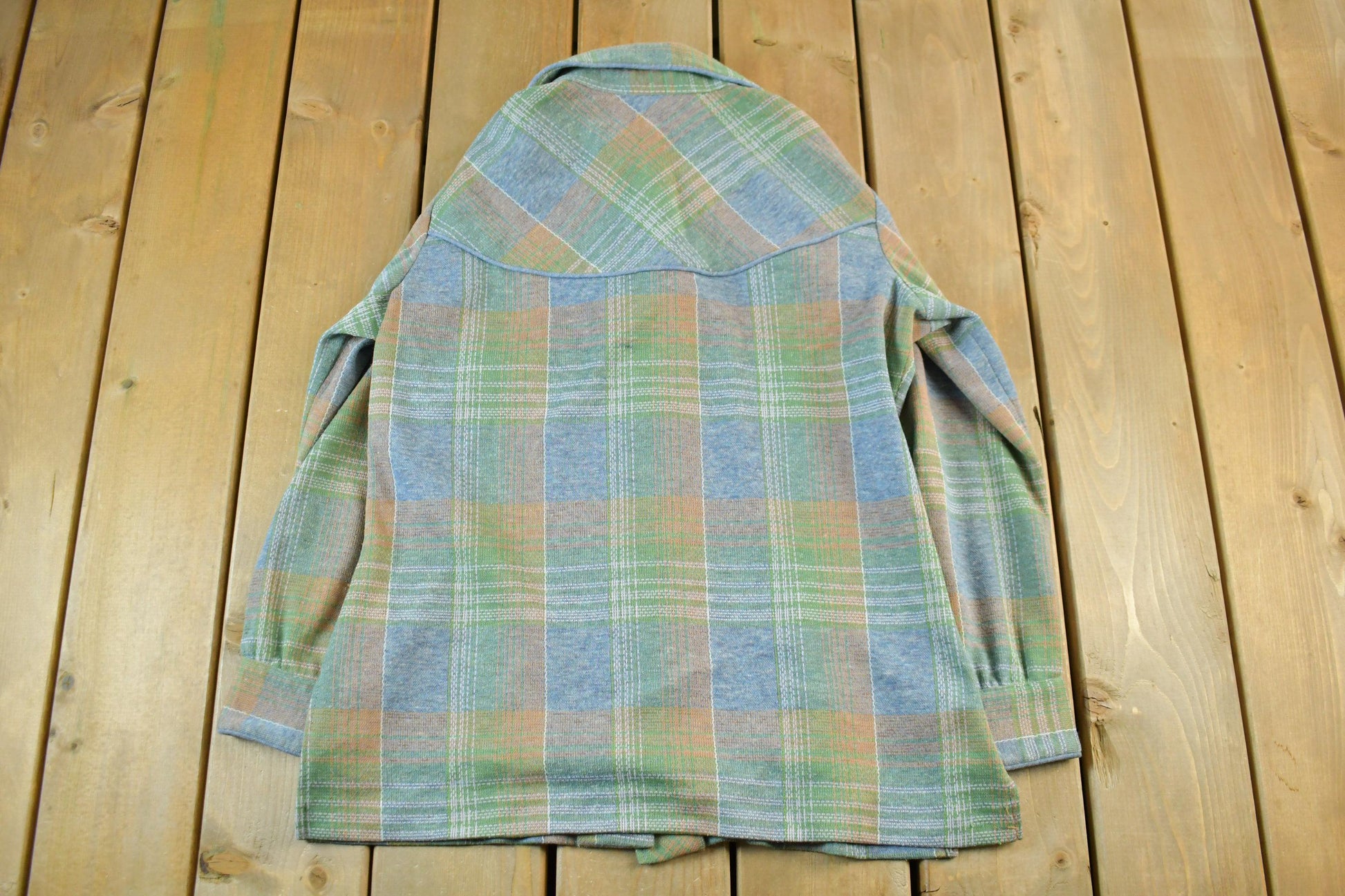 Vintage 1970s Douglas Mare Plaid Flannel Button Up Shirt Men's Large  70s True Vintage Button Up  Vintage Flannel  Outdoorsman