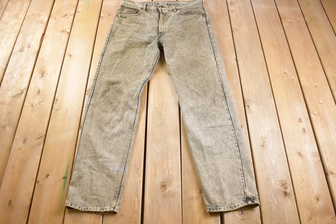Vintage 1990s Levi's 505 Red Tab Jeans Size 36 x 33.5