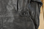 Vintage 1990s Otello Pelle Leather Motorcycle Jacket Women's M / Leather Biker Jacket / Leather Coat / Winter Outerwear / 90s Jacket