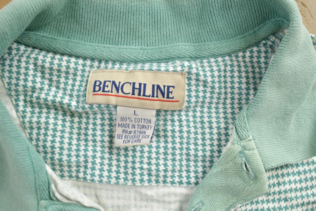 Vintage 1970s Benchline Patterned Collared Shirt