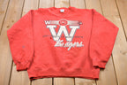 Vintage 1990s University of Wisconsin Badgers Graphic Collegiate Crewneck