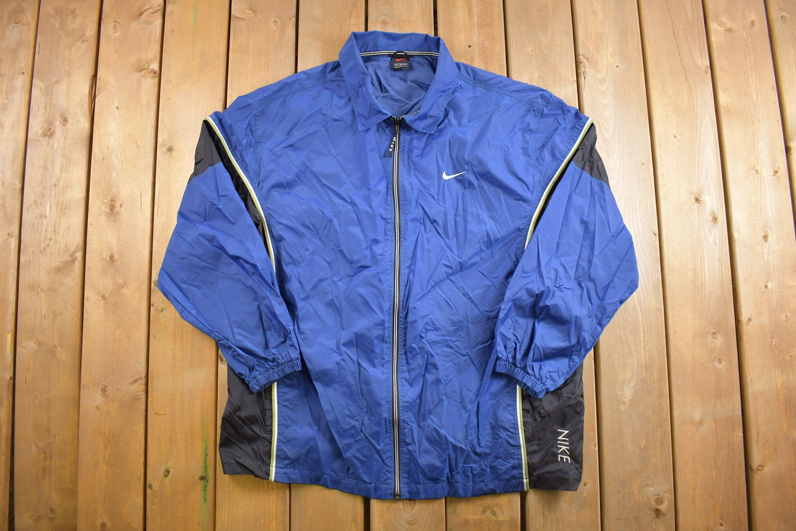 Vintage 1990s Nike Color Block Windbreaker Jacket