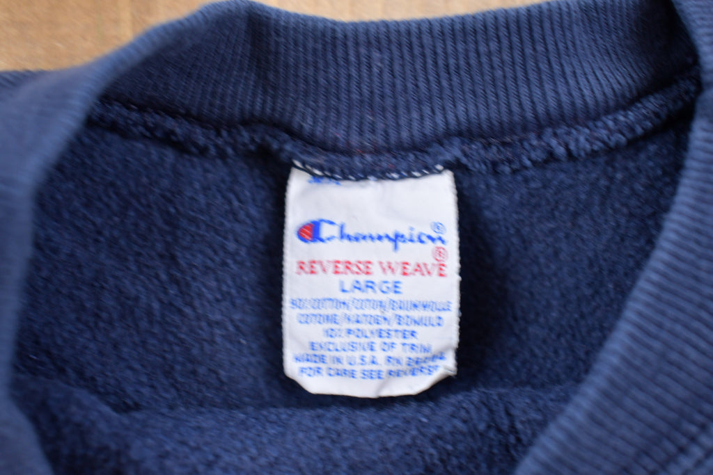 Vintage 1990s Champion Reverse Weave Cropped Sweatshirt