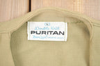 Vintage Puritan Knitted Cardigan Sweater
