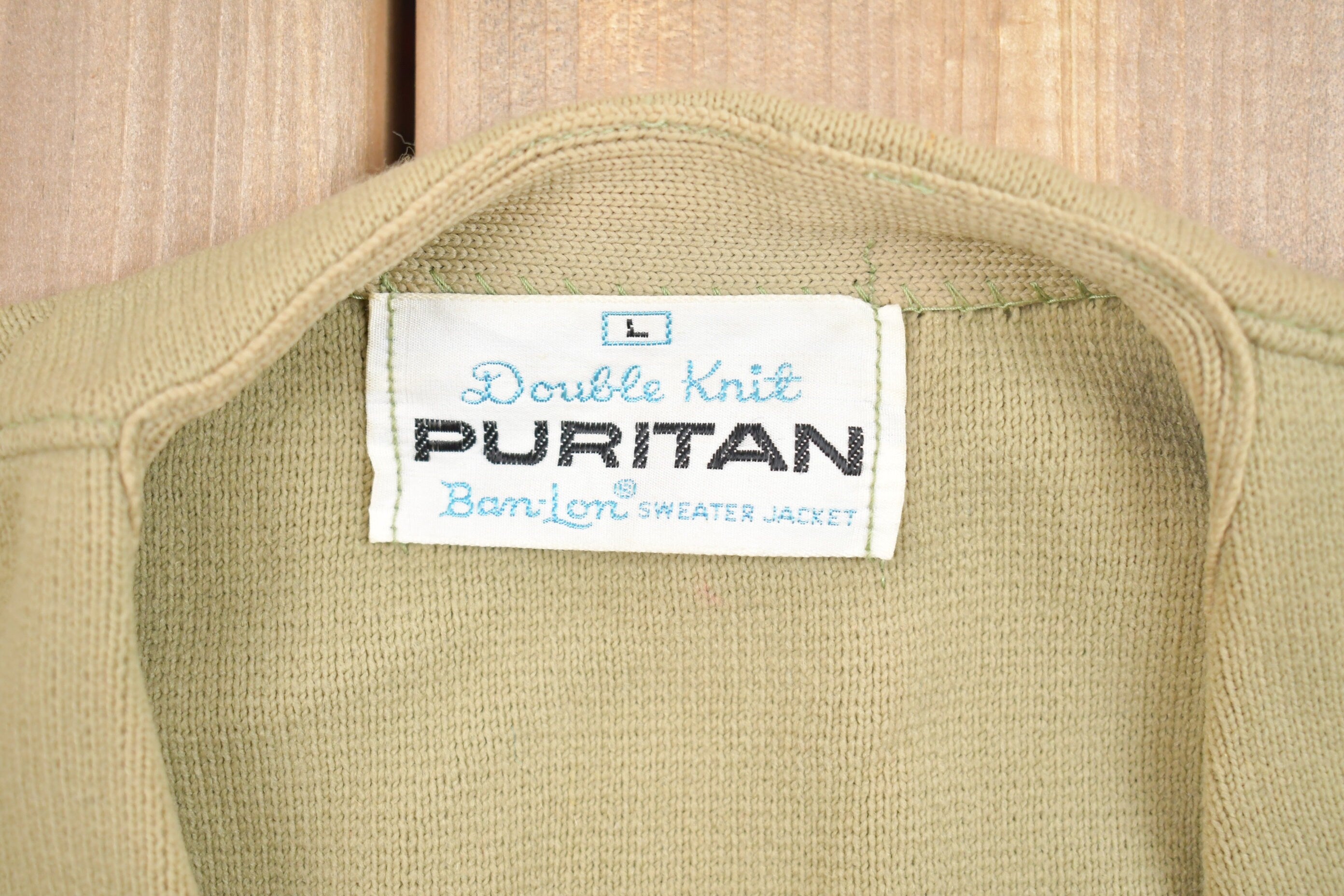 Vintage Puritan Knitted Cardigan Sweater