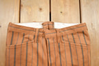 Vintage 1970s Top Gun Bootlegger Striped Pants Size 28x33