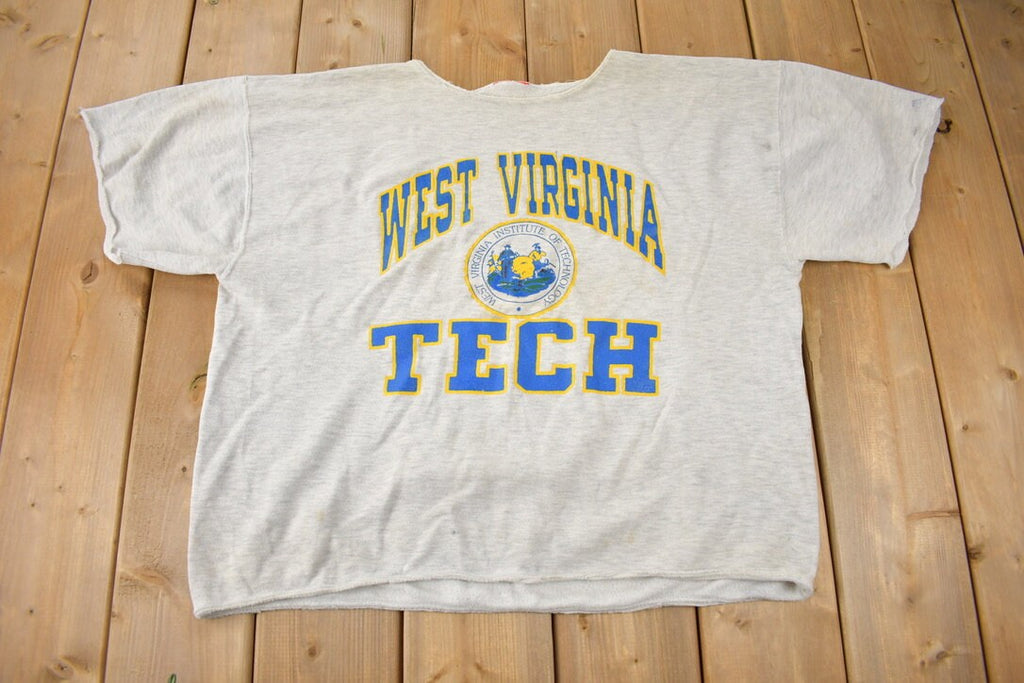Vintage 1990s West Virginia Tech University Collegiate Crewneck Made In USA