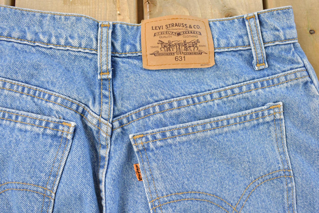 Vintage 1990s Levi's 631 Orange Tab Denim Jeans Men's 30 x 27.5 / 90s Levi's / Streetwear / Distressed