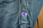 Vintage 1990s Champion Reverse Weave Embroidered Crewneck Sweatshirt Made In USA