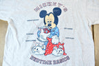 Vintage 1990s Mickey's Bedtime Basics Oversized Pajamas Mickey Mouse Graphic T-Shirt