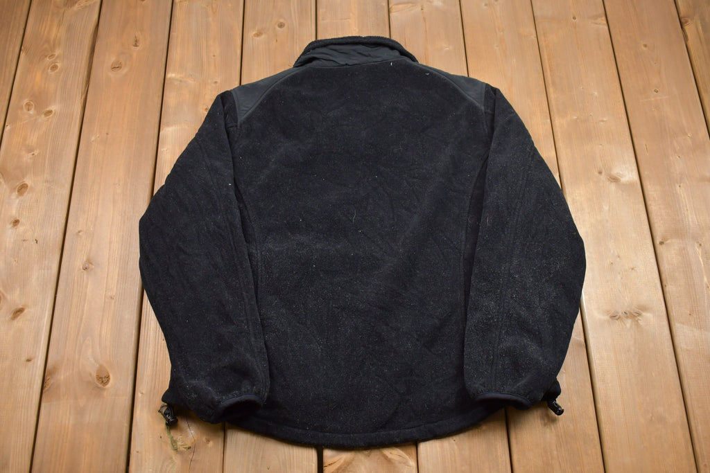 Vintage 1990s LL Bean Fleece Zip Up Sweater
