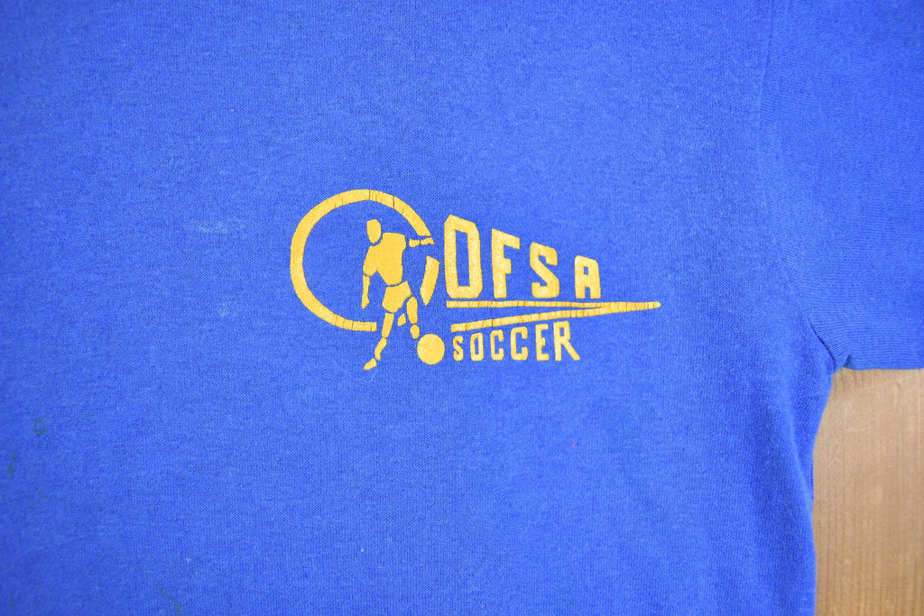 Vintage 1990s OFSA Soccer Team Graphic T Shirt / Vintage T Shirt / Streetwear / Rare Vintage / Single Stitch / Made In USA