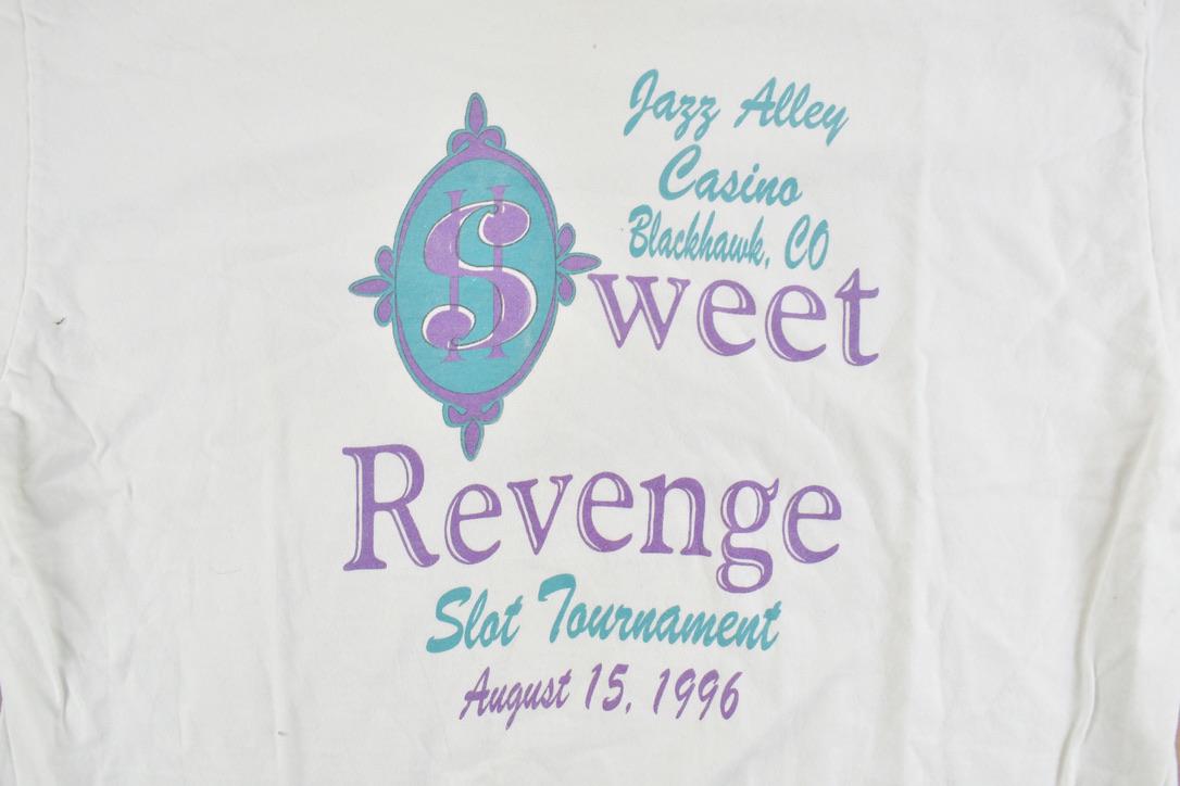 Vintage 1996 Sweet Revenge Slots Souvenir T-Shirt