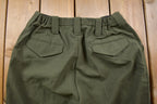 Vintage 1990's Uniform Trousers with Stretch Waist 28-30 x 28 Made in USA  American Vintage  Streetwear Fashion  Vintage Pants