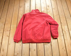 Vintage 1980s Blank LL Bean Warm Up Jacket
