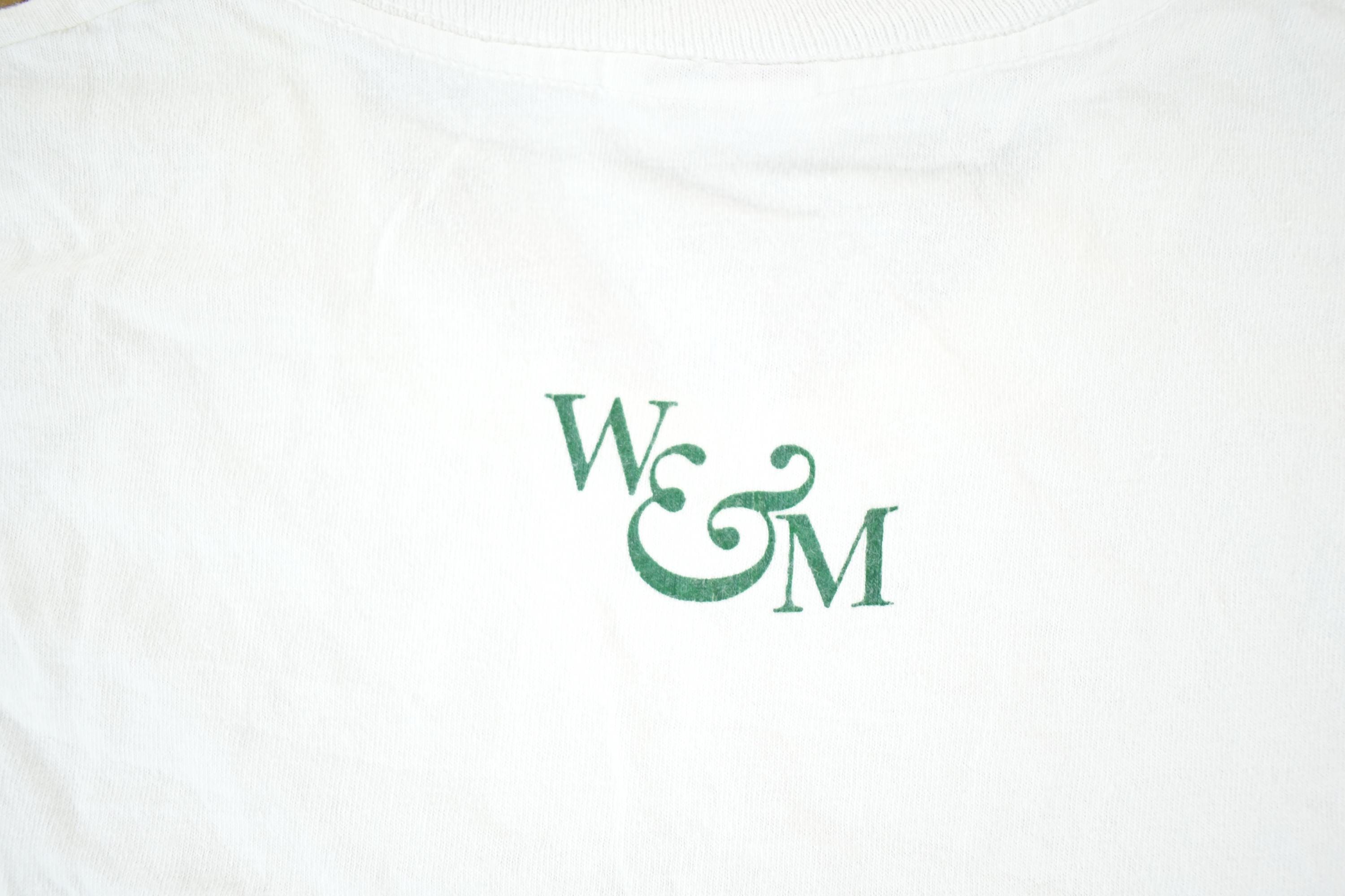 Vintage 1990s William Mary College Collegiate T-Shirt Mens L