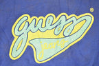Vintage 1990s Guess Jeans Writing Logo Graphic Print Crewneck Sweatshirt Men's M