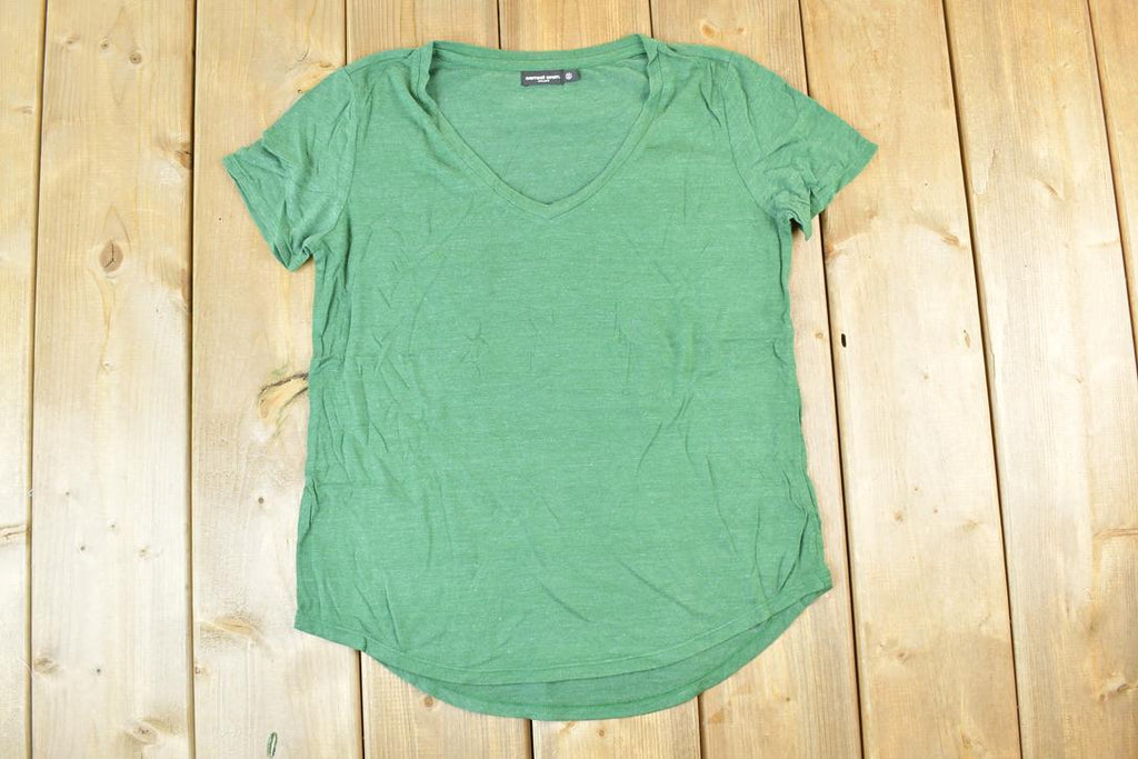 Y2k Earnest Sewn NY Cropped T-Shirt / Vigoss Grunge Skull Print / Contrast Stitch / Internet Famous Clothing / Over Dyed