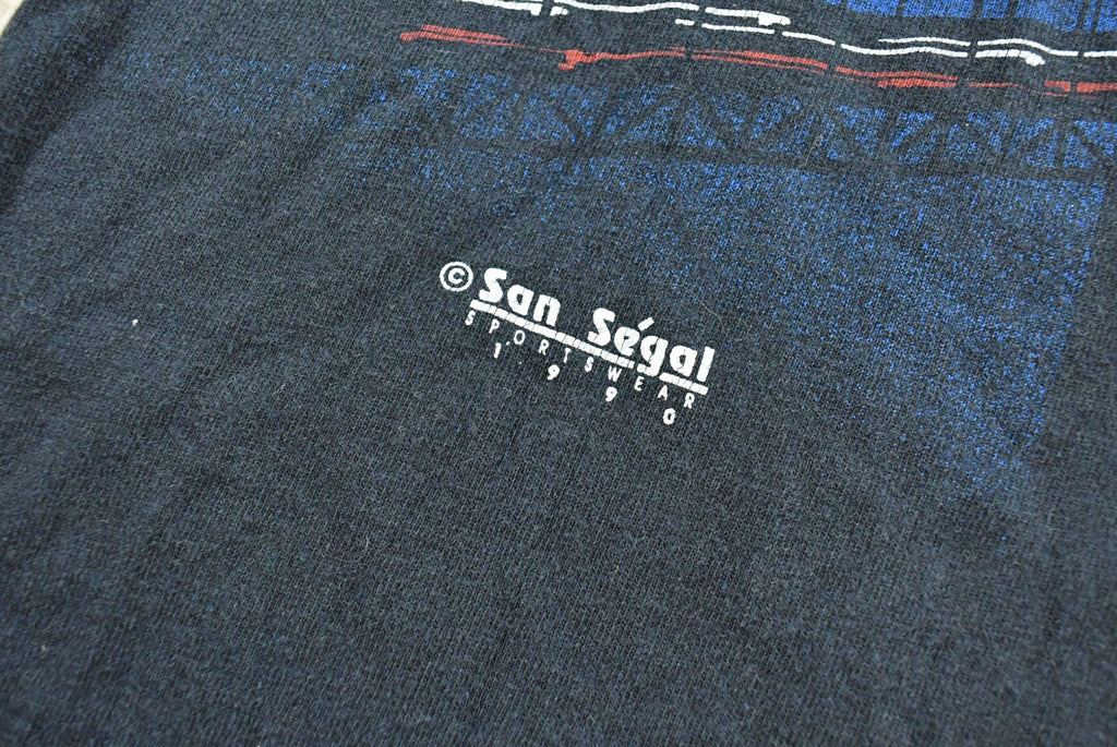 Vintage 1990 San Segal San Francisco Golden Gate Bridge Souvenir T-Shirt Men's L