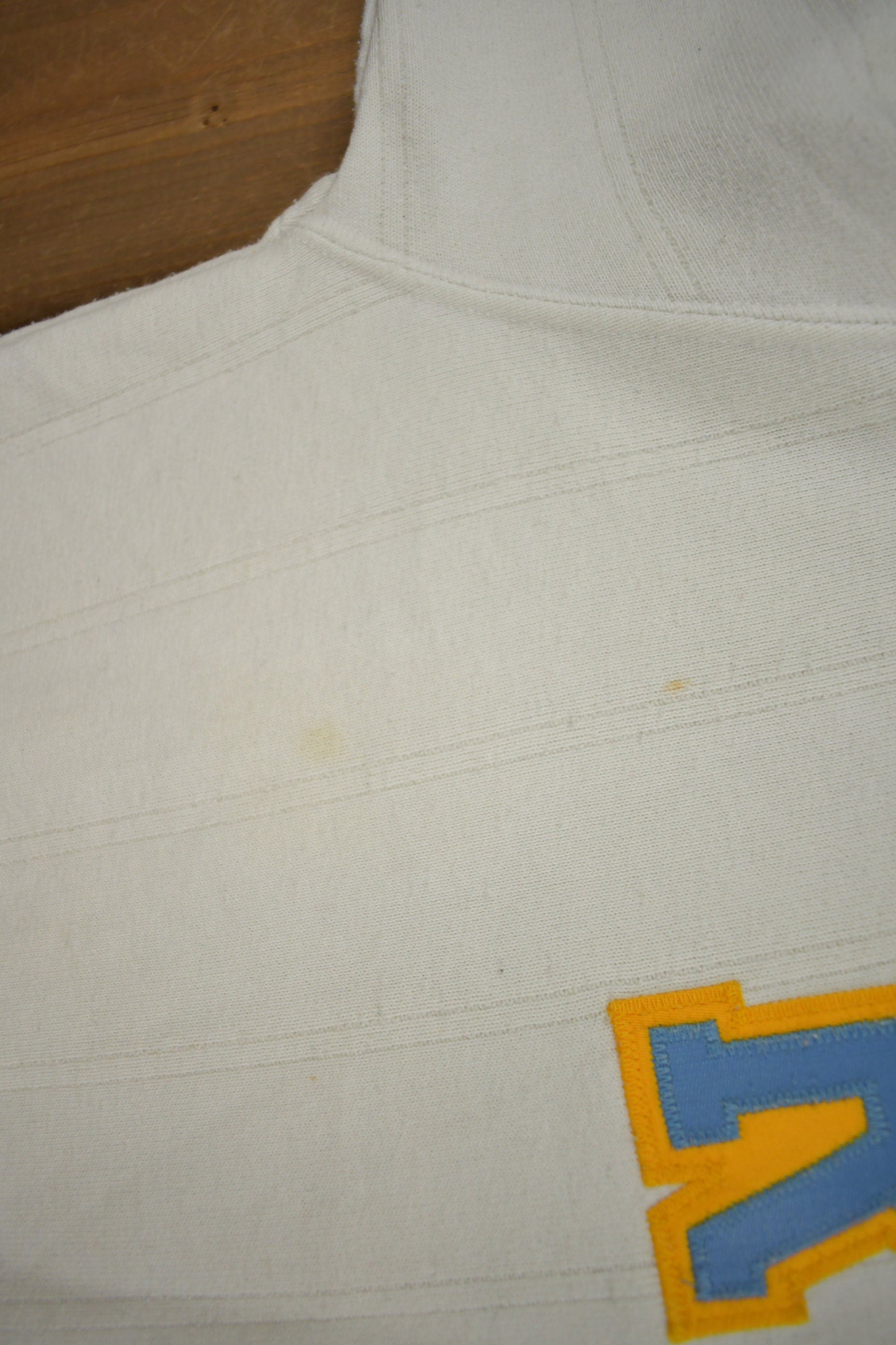 Vintage 1980s RVHS Embroidered Crewneck Sweatshirt / 80s Crewneck / Made In USA / Heavy Weight