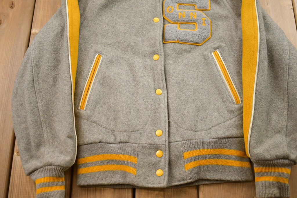 Vintage 1960s Sonni Wool Bomber Jacket